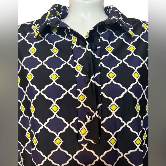 Jude Connally Geometric Collard Mini Dress - Picture 3 of 8